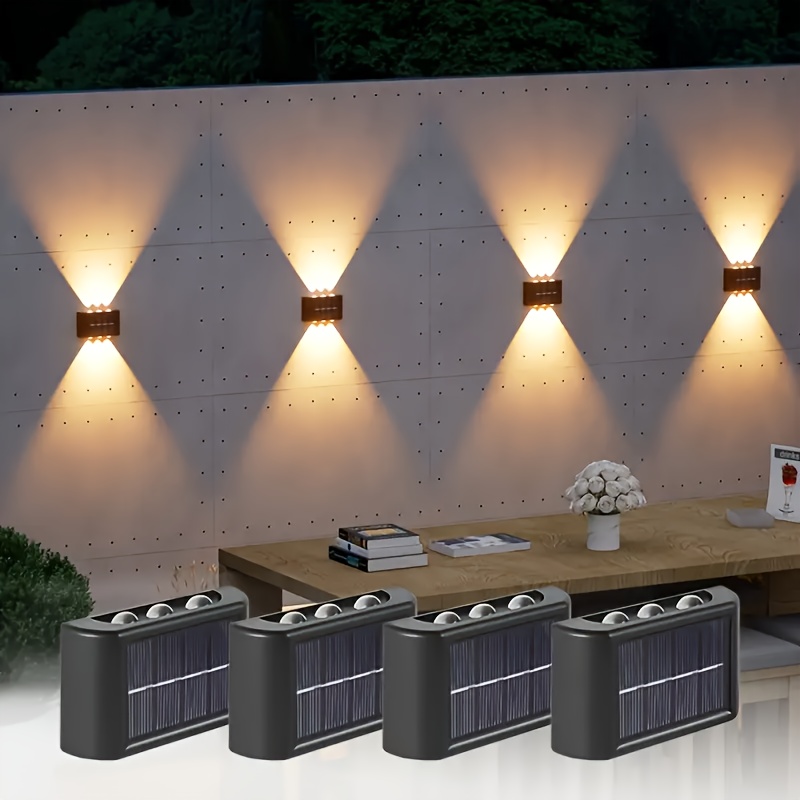Outdoor Lighting Design - LED Solarlamp Buiten Waterdicht Solar Wandlamp