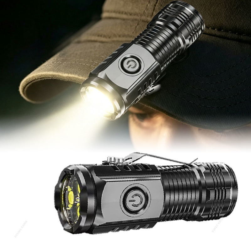 Outdoor Lighting Construction - Auto-werklamp Krachtige superheldere koplamp USB C