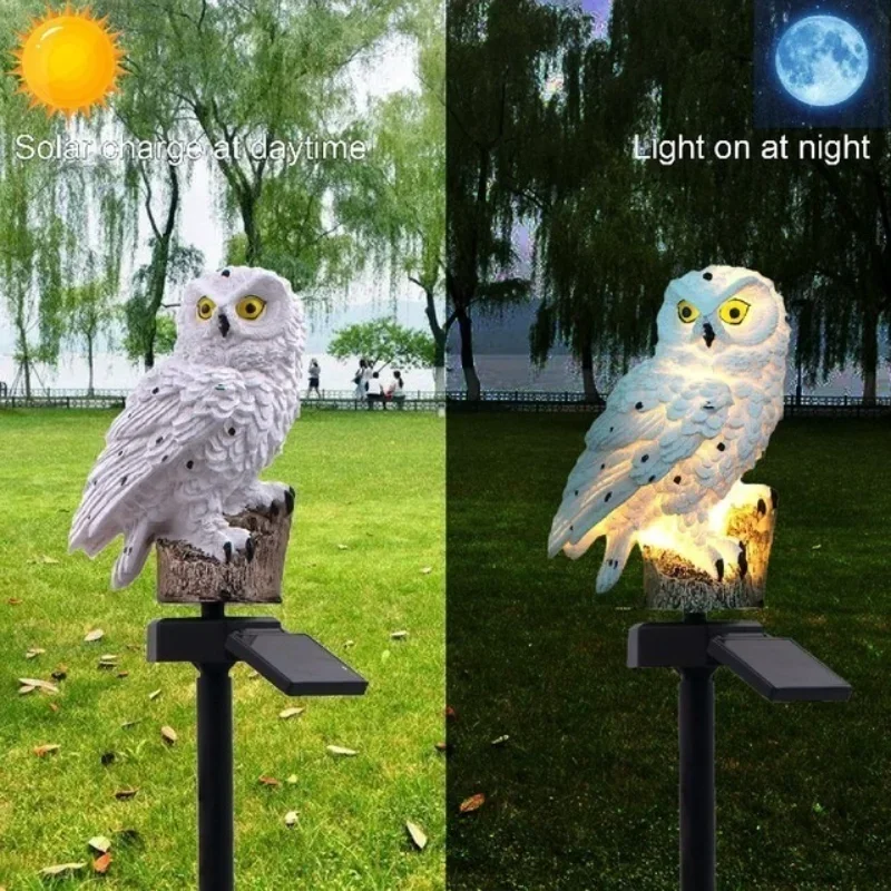 Photocell Outdoor Lighting - Uil Verlichting Buiten Op Zonne-Energie Gazon