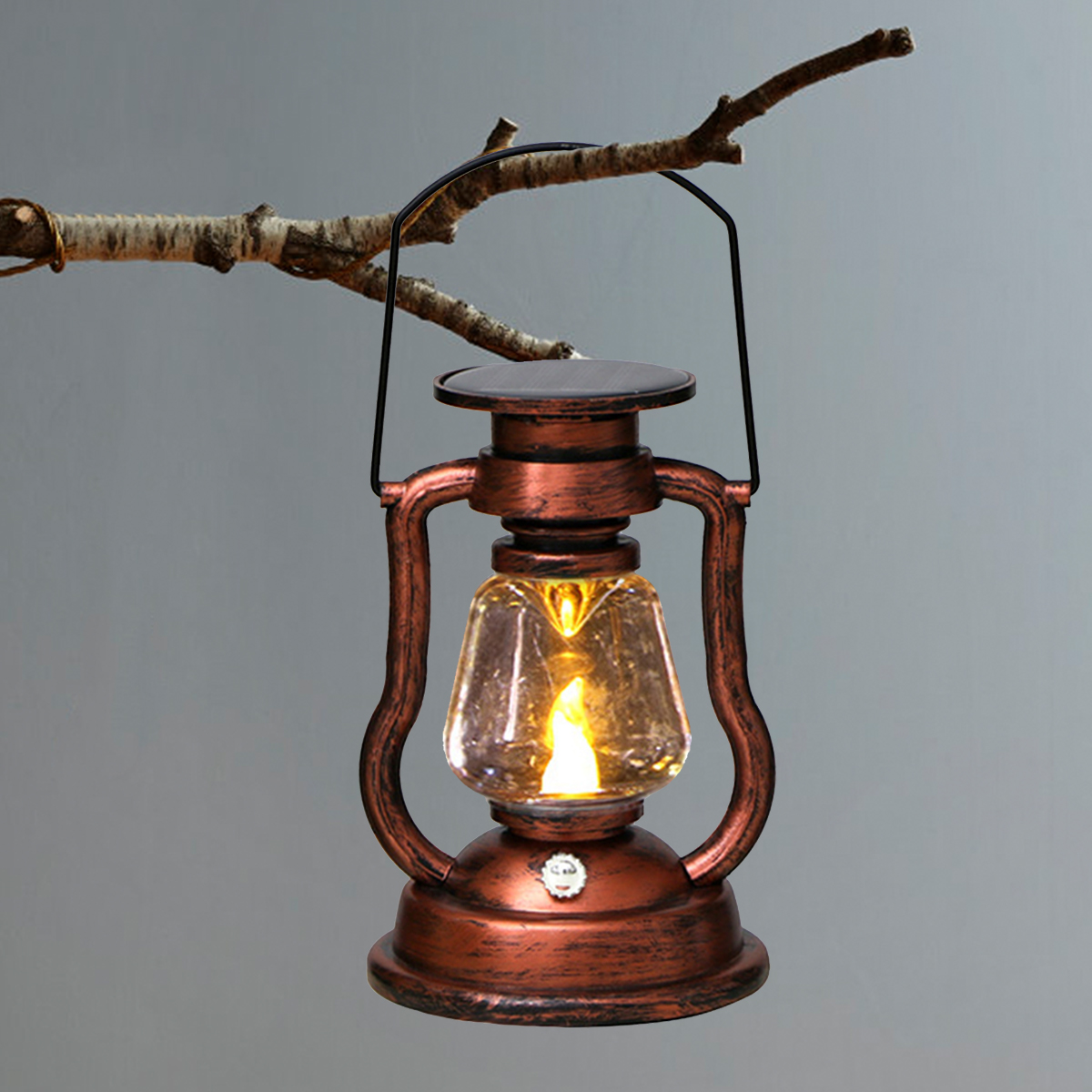 Photocell Outdoor Lighting - Sfeerlicht Retro LED-zonnelicht Olielamp Flikkerende vlamloze