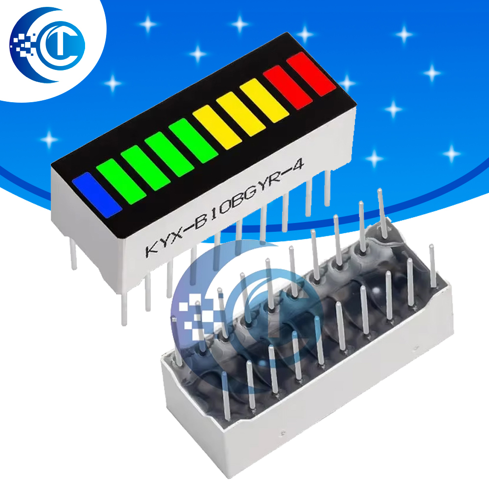 Outdoor Lighting Grid Screen - Meerkleurige digitale segment LED-lichtbalk – B10BRYGB