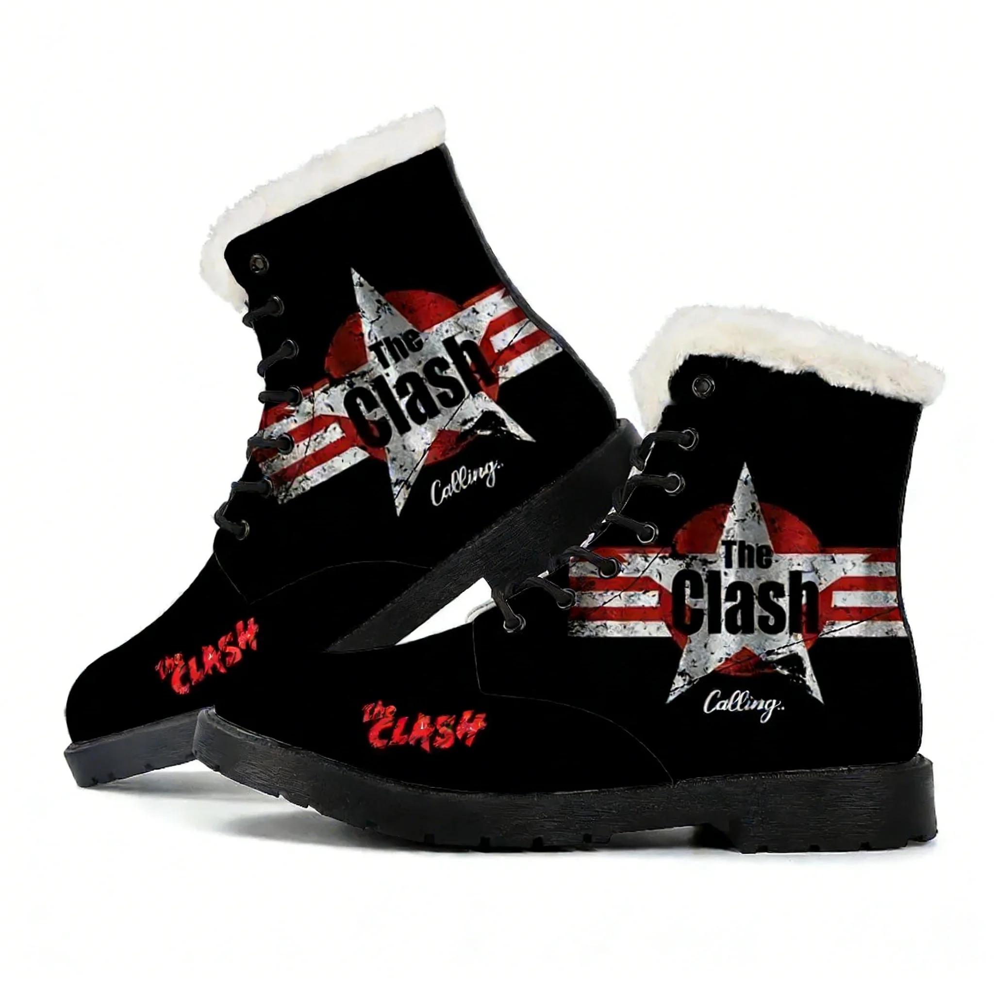 Outdoor Lighting High Quality - De Clash Rock Band pluche laarzen
