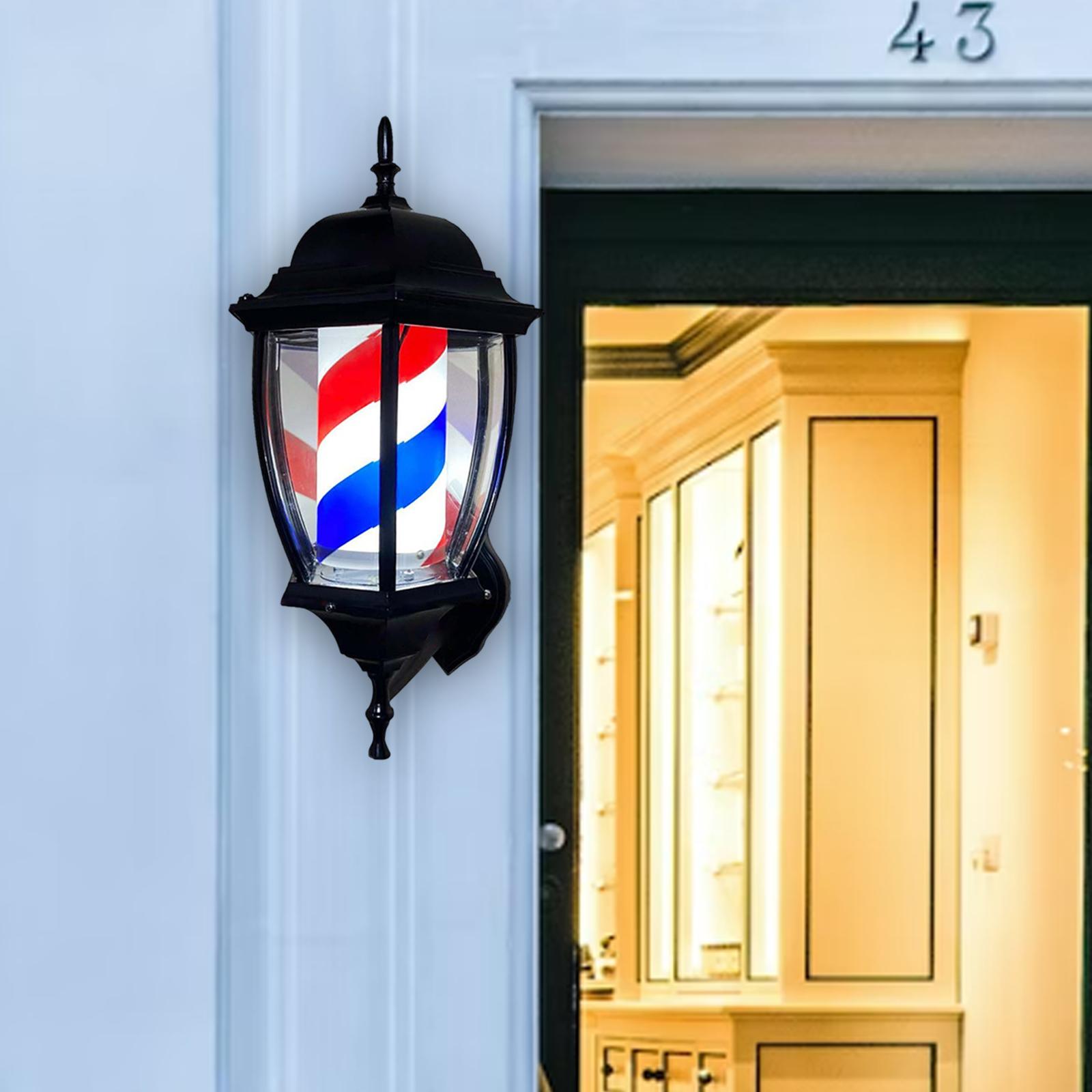 Outdoor Lighting Pole - Kapperpaallicht Roterende verlichting Buiten Waterdicht Klassiek