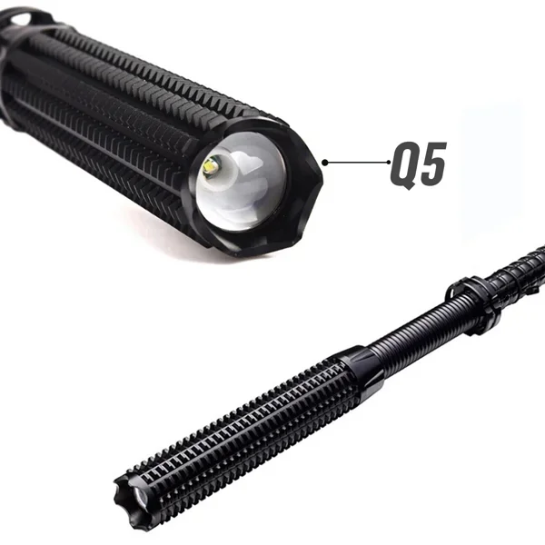 Outdoor Lighting Types - USB Oplaadbare LED Zaklamp Intrekbare Zaklamp