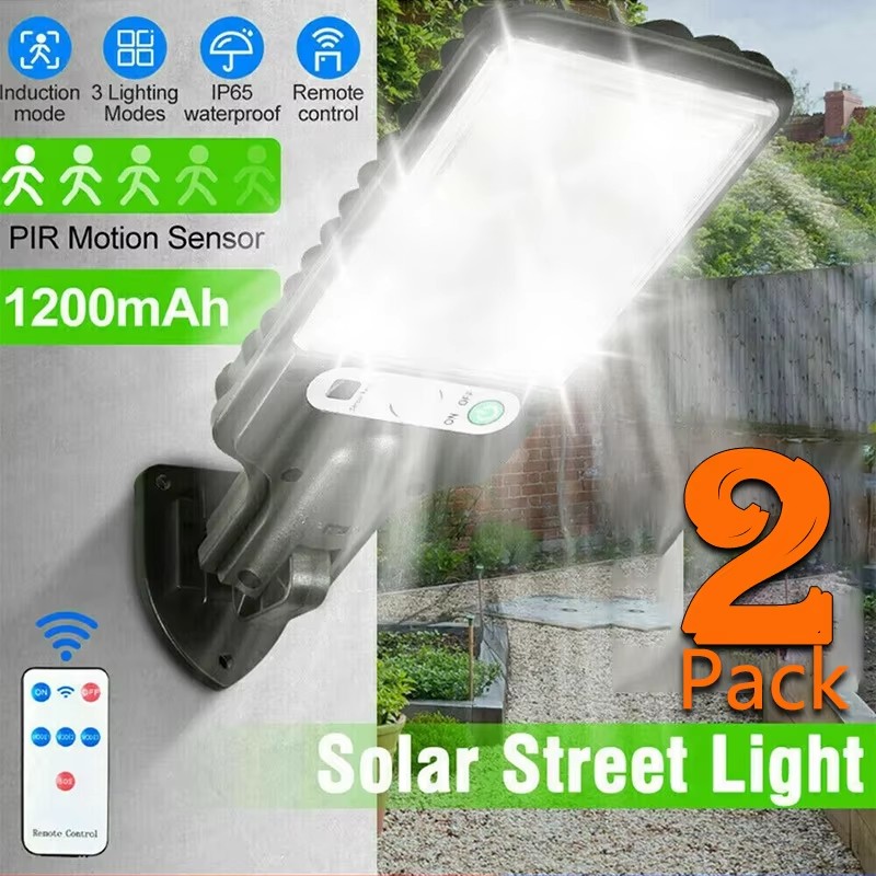 Photocell Outdoor Lighting - Buitenverlichting op zonne-energie met bewegingsmelder, 3