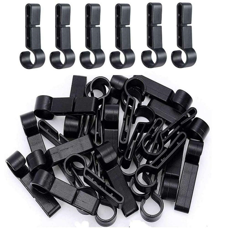 Outdoor Lighting Types - 20 Pcs Plastic Lichtgewicht Helm Clips
