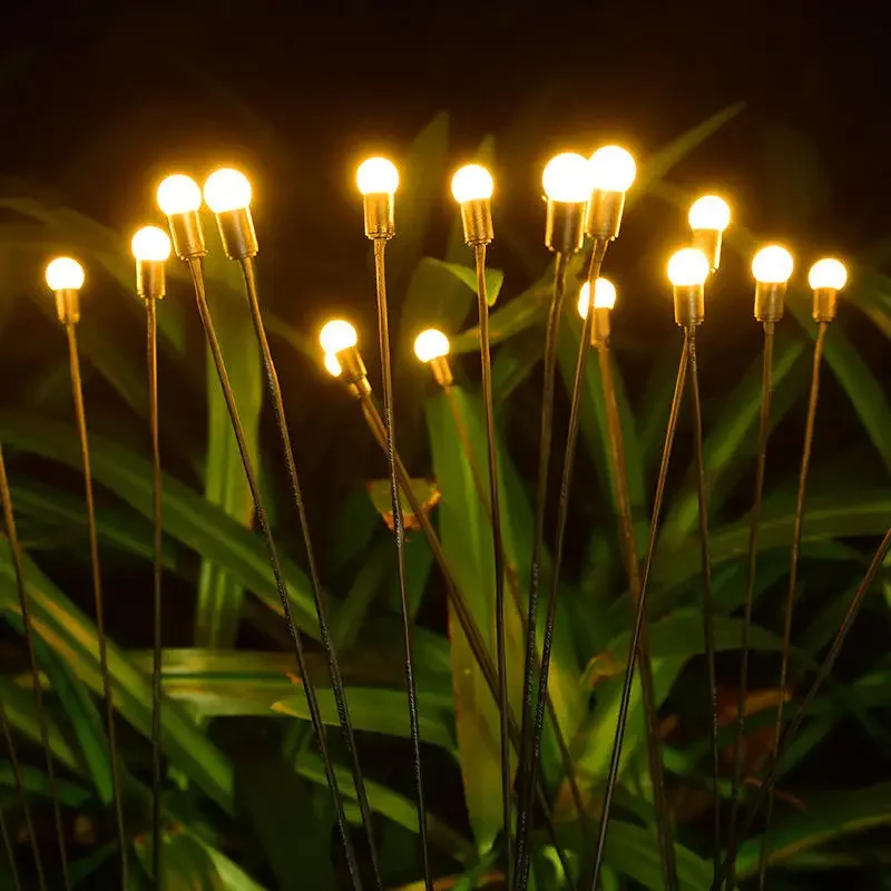 Photocell Outdoor Lighting - Buitenverlichting op zonne-energie, waterdicht, 6/8/10-koppige LED-lamp,