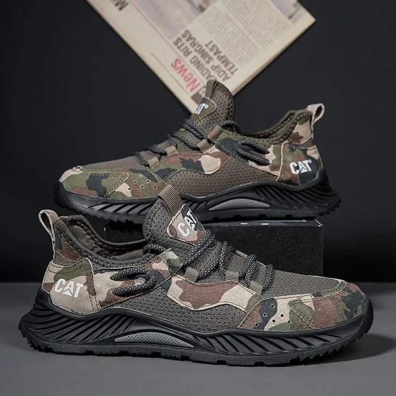 Outdoor Lighting High Quality - Heren Veters Camouflage Sneakers Hoge Kwaliteit
