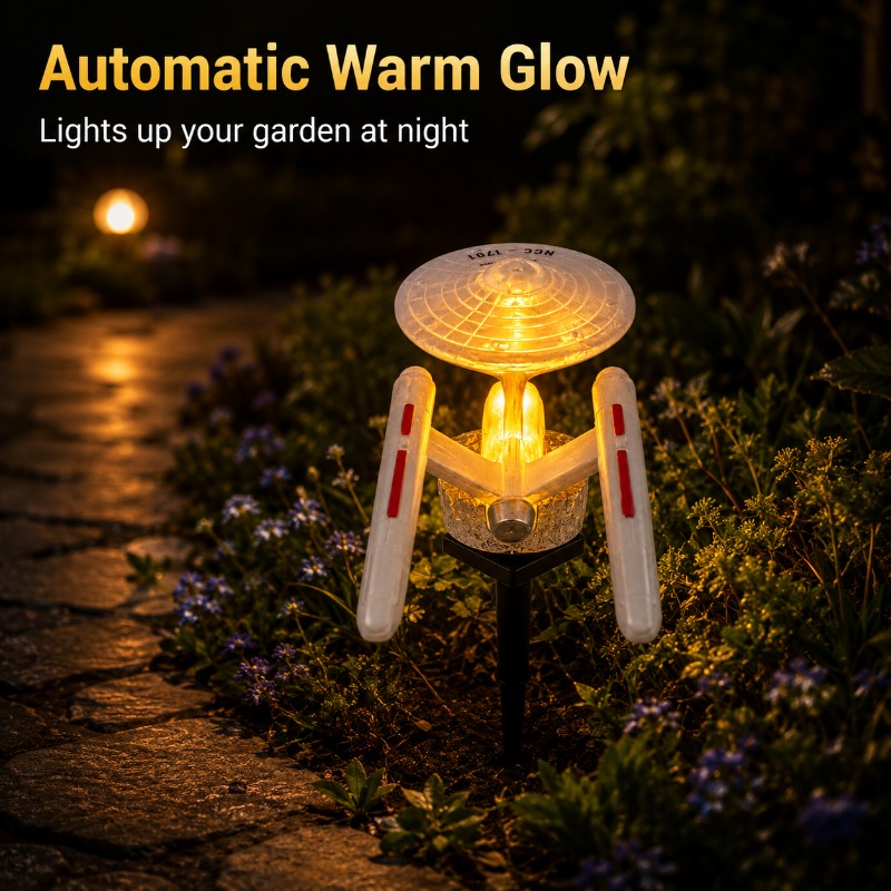 Star Trek USS Enterprise Solar - Outdoor Lighting Yard Stakes recensie en prijs