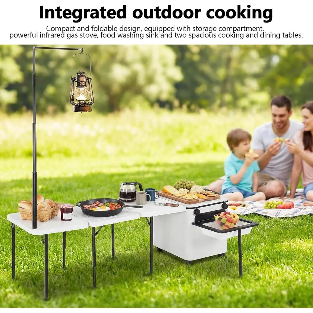 Draagbare opvouwbare campingke - Outdoor Lighting Pole recensie en prijs