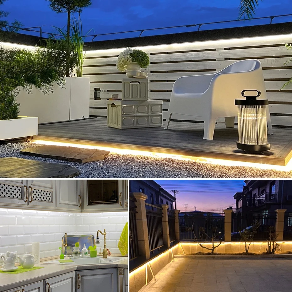 220 V 110 V Pure Siliconen Gel - Outdoor Lighting Led Strip recensie en prijs