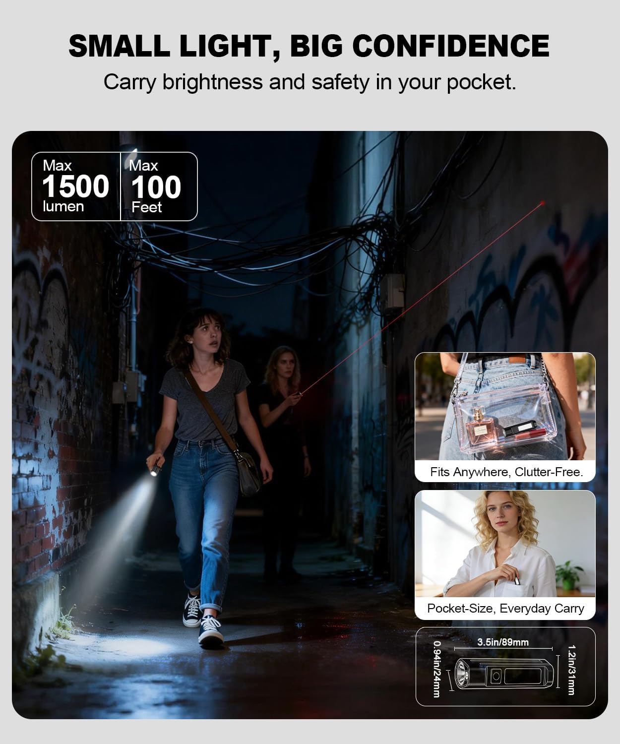 Draagbare LED-zaklamp Waterdic - Outdoor Lighting Types recensie en prijs