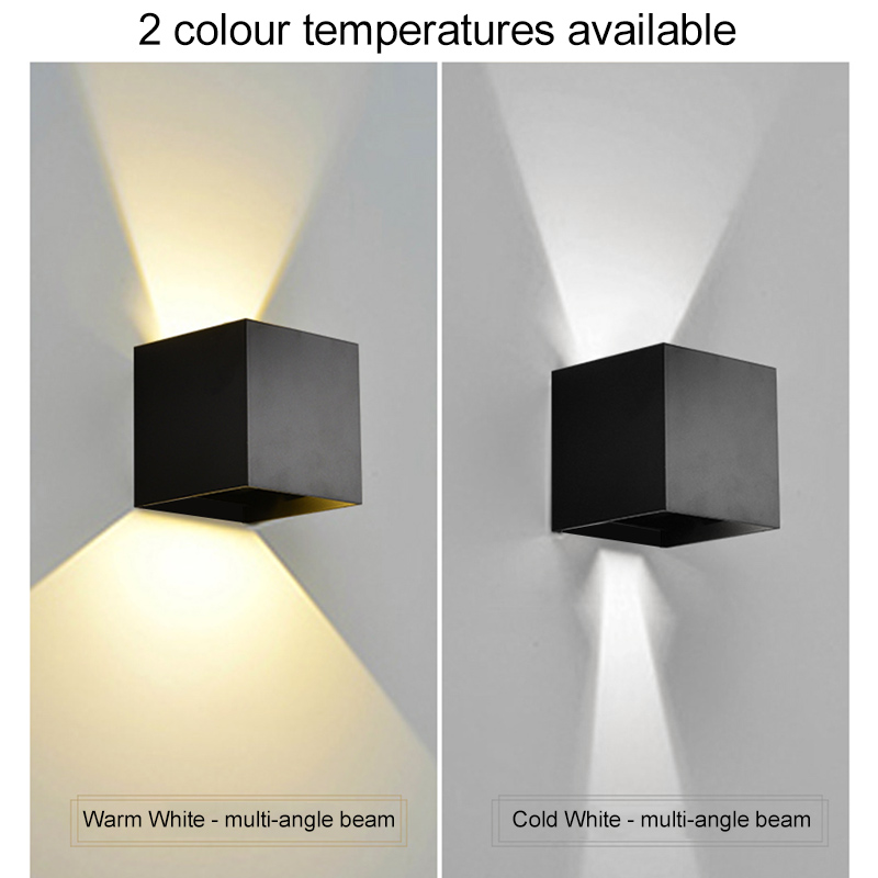 LED-wandlampen 7W koud wit war - Outdoor Lighting Linear recensie en prijs