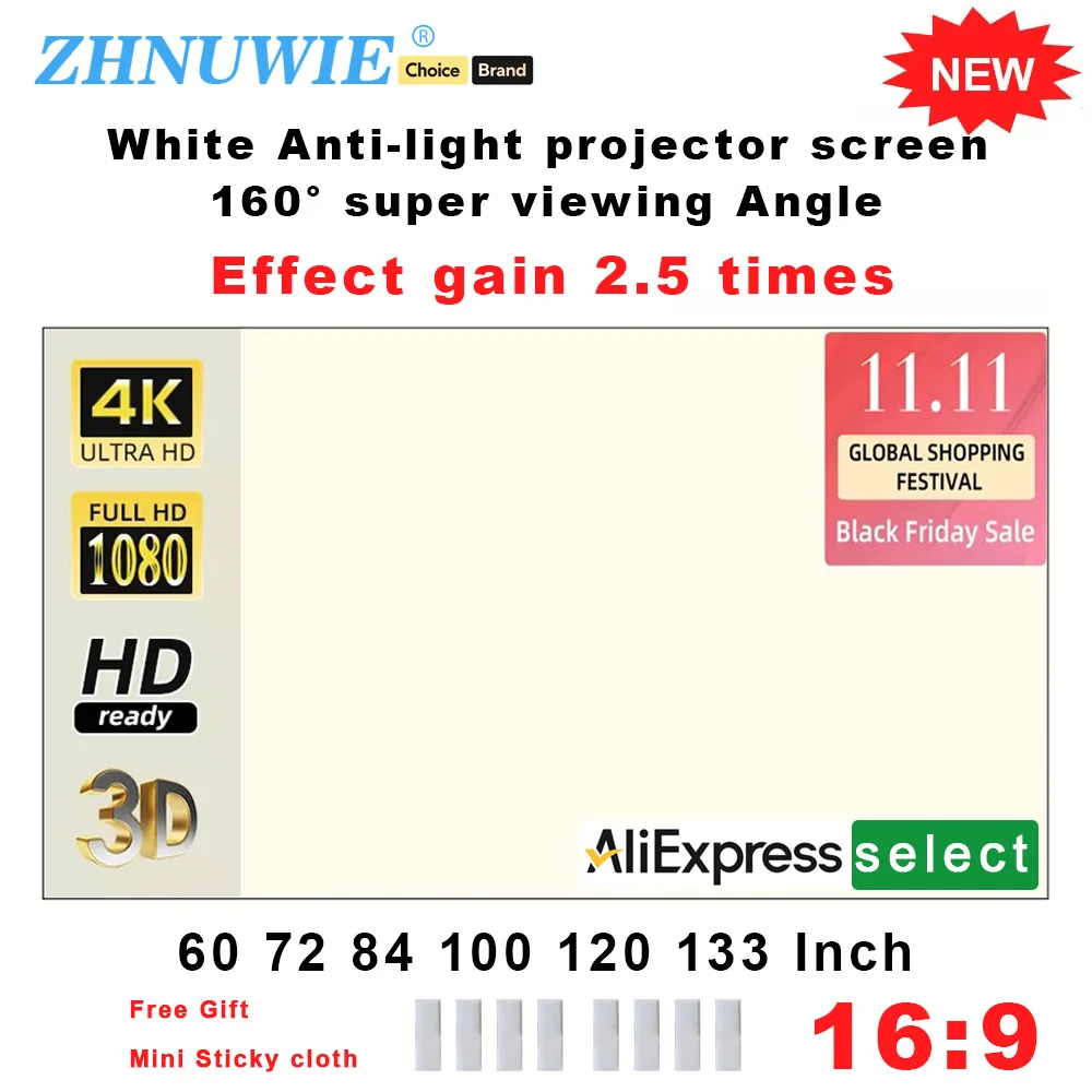 Projectorscherm 16:9 Hoge held - Outdoor Lighting Grid Screen recensie en prijs