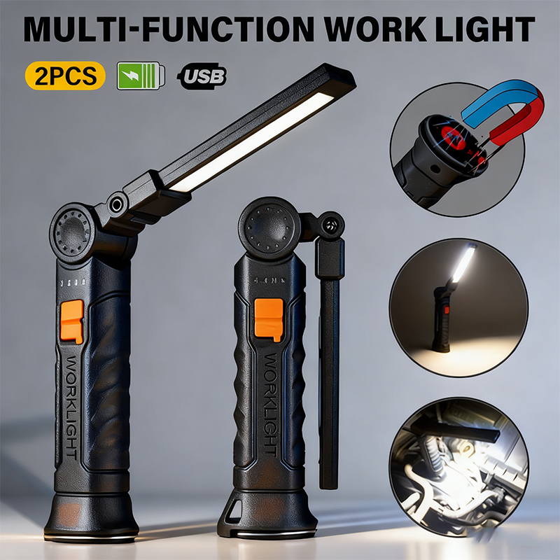 Draagbare COB LED-zaklamp USB  - Outdoor Lighting B&Q recensie en prijs