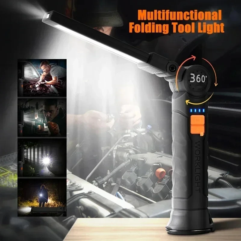 Draagbare COB LED-zaklamp USB  - Outdoor Lighting B&Q recensie en prijs