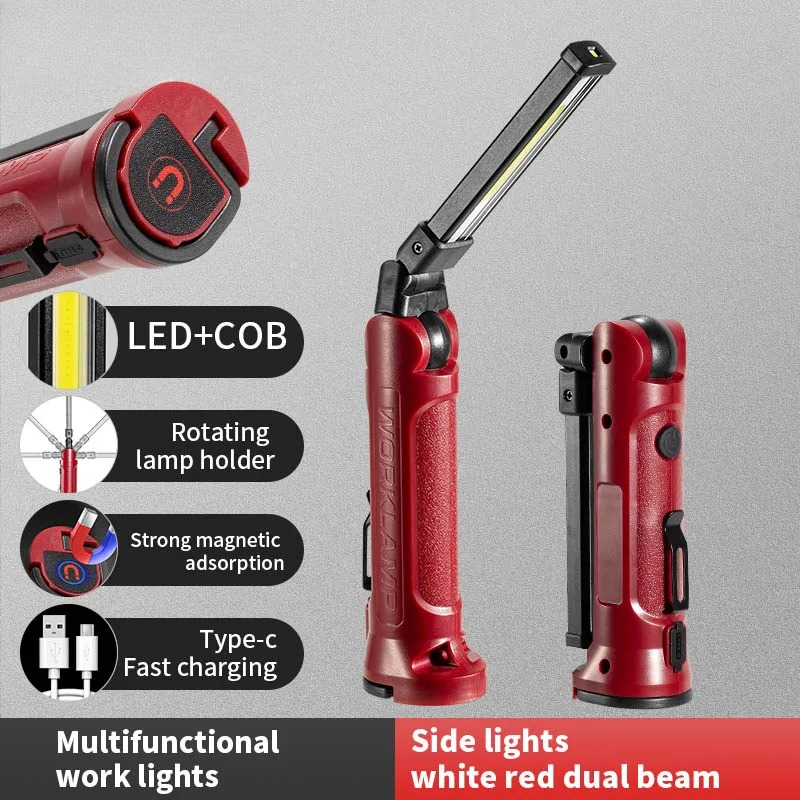 COB LED-werklamp Oplaadbare op - Outdoor Lighting Types recensie en prijs