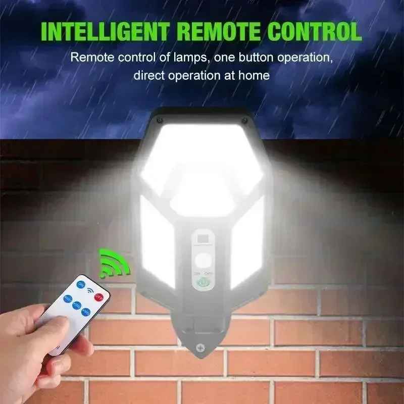 12000LM krachtige zonne-wandla - Photocell Outdoor Lighting recensie en prijs