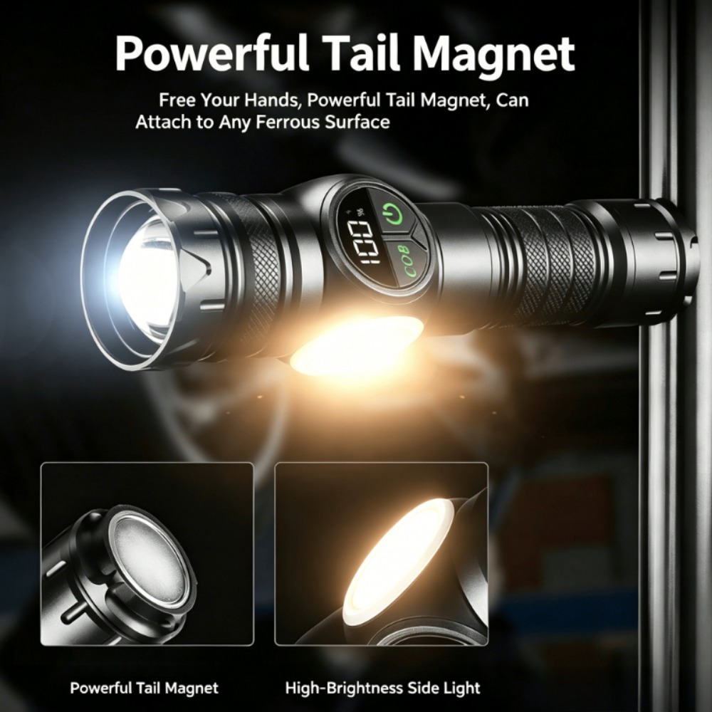 Wit licht LED-zaklamp Type-C O - Outdoor Lighting Types recensie en prijs