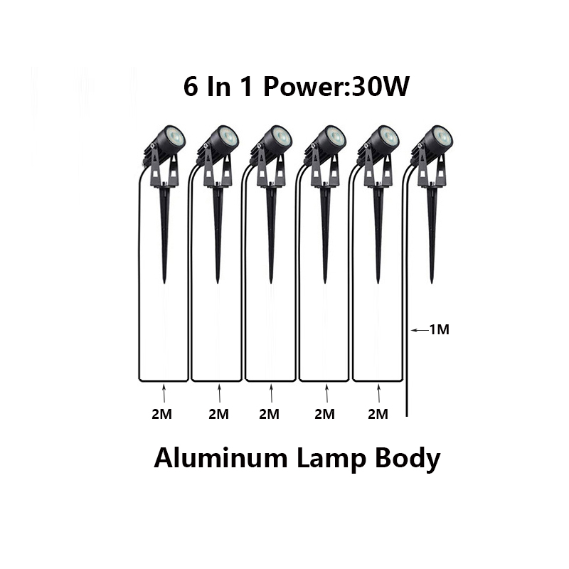 10/8/6 In 1 Led Tuin Licht Gaz - Outdoor Lighting Pole recensie en prijs