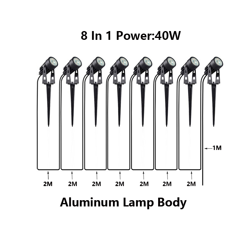 10/8/6 In 1 Led Tuin Licht Gaz - Outdoor Lighting Pole recensie en prijs