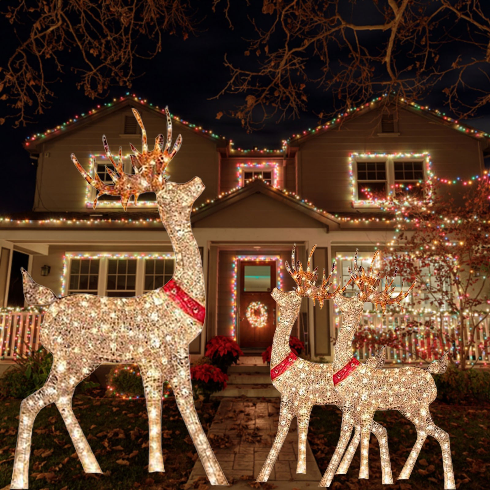 Verlichte Kerstdecoratie Hert  - Outdoor Lighting Yard Stakes recensie en prijs