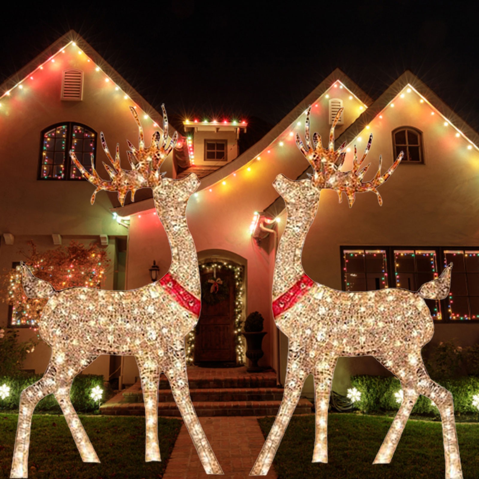 Verlichte Kerstdecoratie Hert  - Outdoor Lighting Yard Stakes recensie en prijs