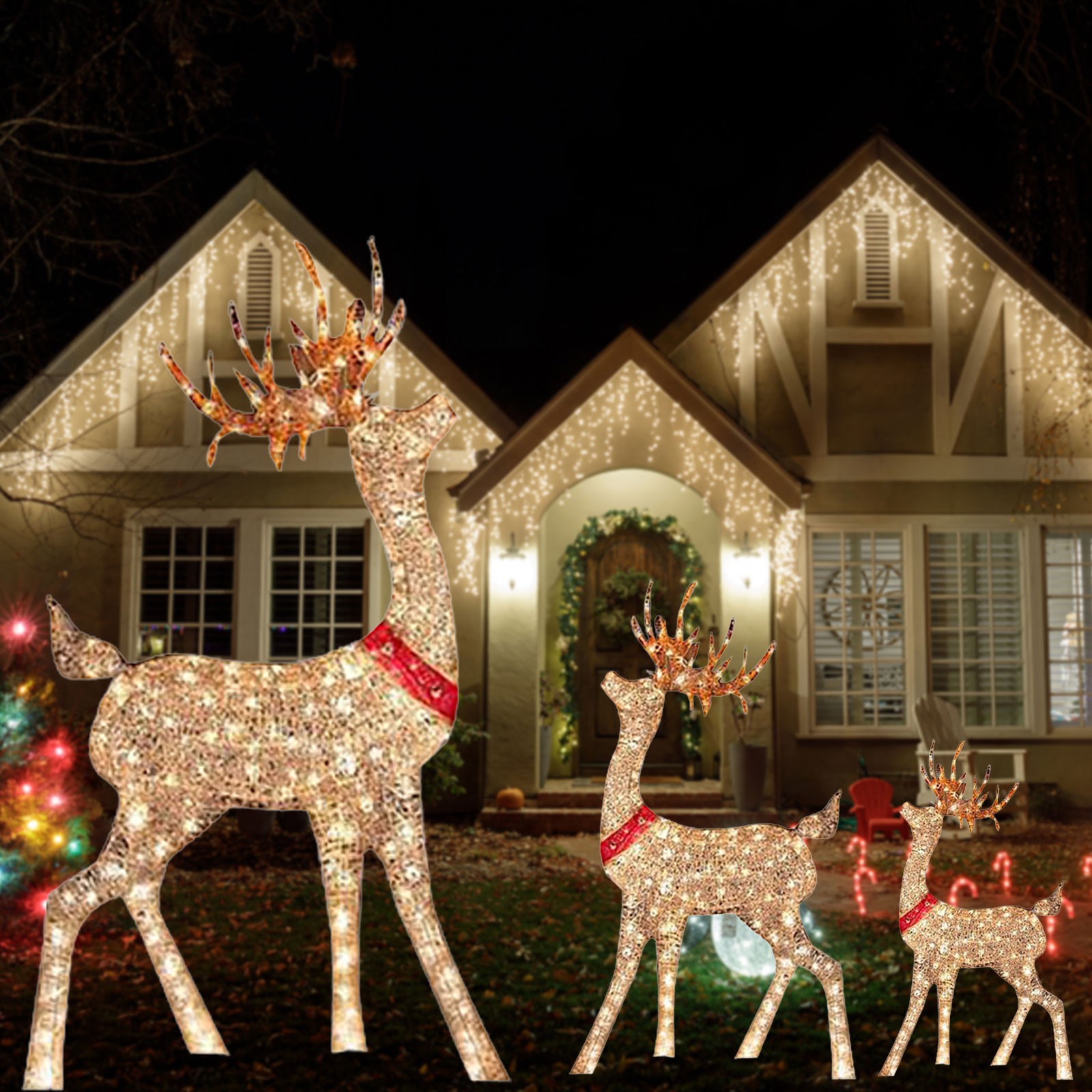 Verlichte Kerstdecoratie Hert  - Outdoor Lighting Yard Stakes recensie en prijs