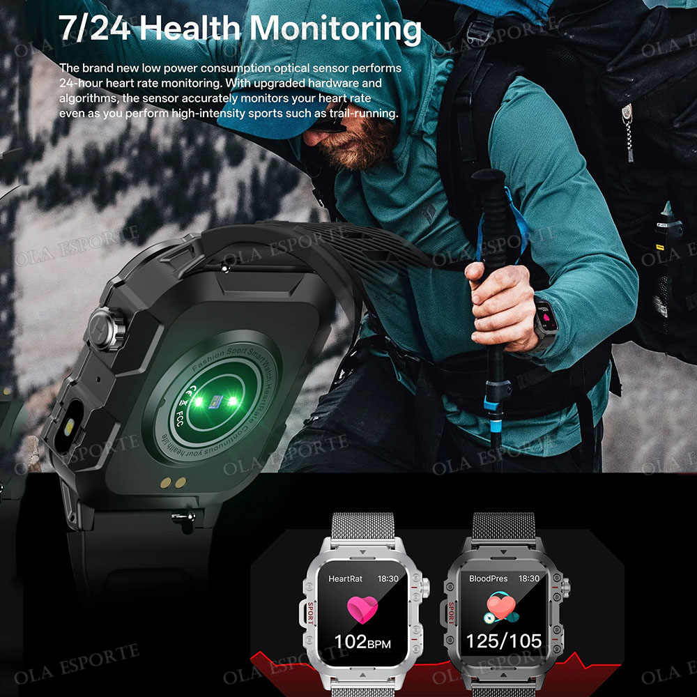 Militaire Outdoor Smartwatch H - Outdoor Lighting Track recensie en prijs