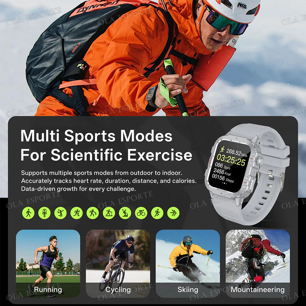 Militaire Outdoor Smartwatch H - Outdoor Lighting Track recensie en prijs