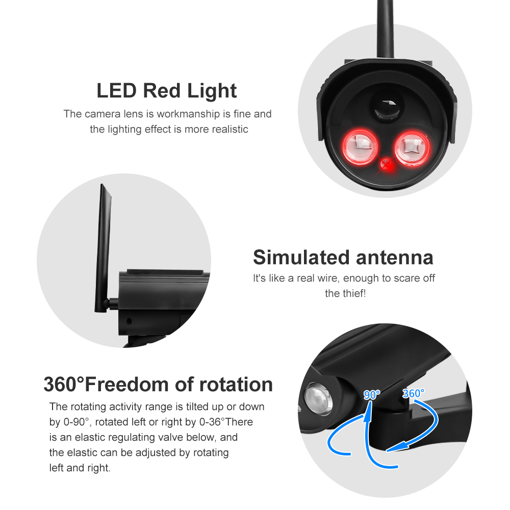 Outdoor Solar Simulatie Camera - Photocell Outdoor Lighting recensie en prijs