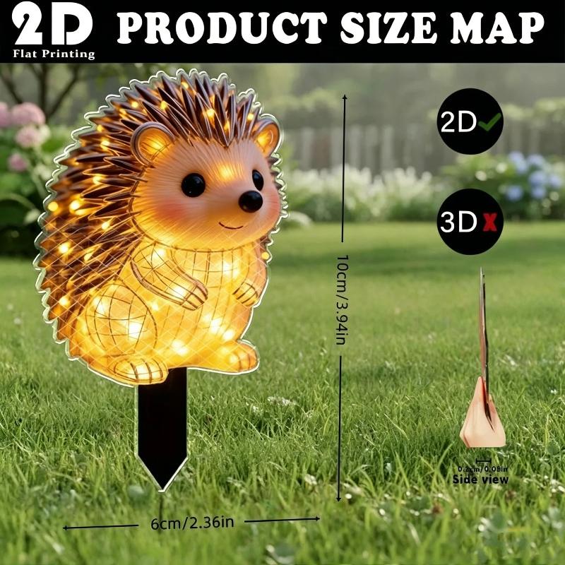 2D waterdichte, op zonne-energ - Outdoor Lighting Yard Stakes recensie en prijs