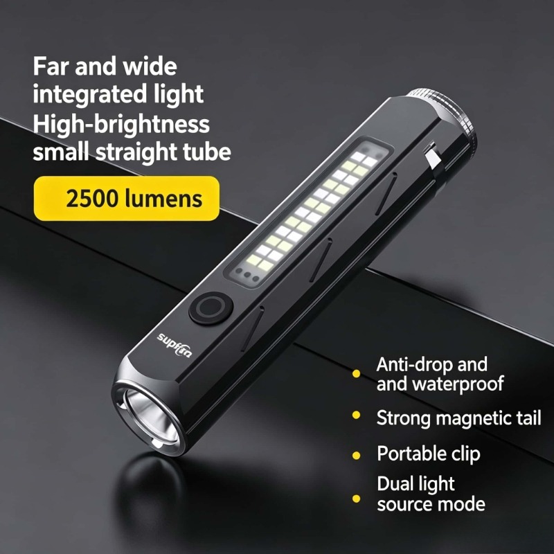 LED-zaklamp met sterk licht Ty - Outdoor Lighting Types recensie en prijs