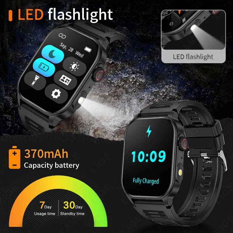LIGE 2026 Outdoor Smartwatch v - Outdoor Lighting Track recensie en prijs