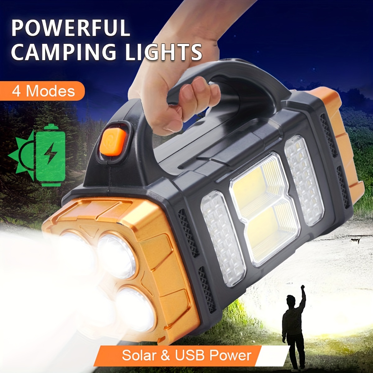 Nieuwe upgrade oplaadbare krac - Photocell Outdoor Lighting recensie en prijs