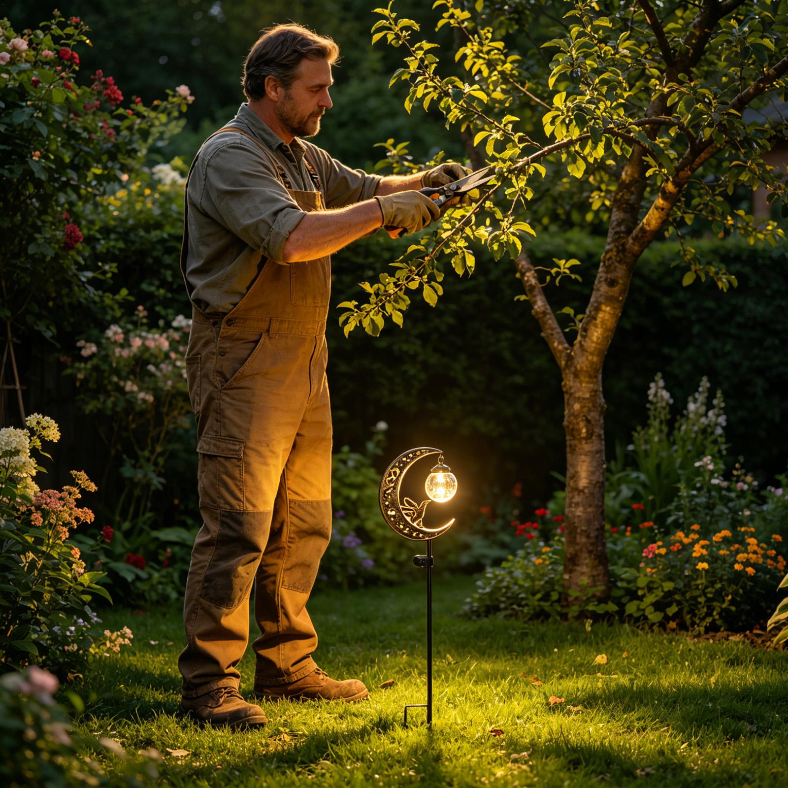 Solar Stake Lights Outdoor Moo - Outdoor Lighting Yard Stakes recensie en prijs