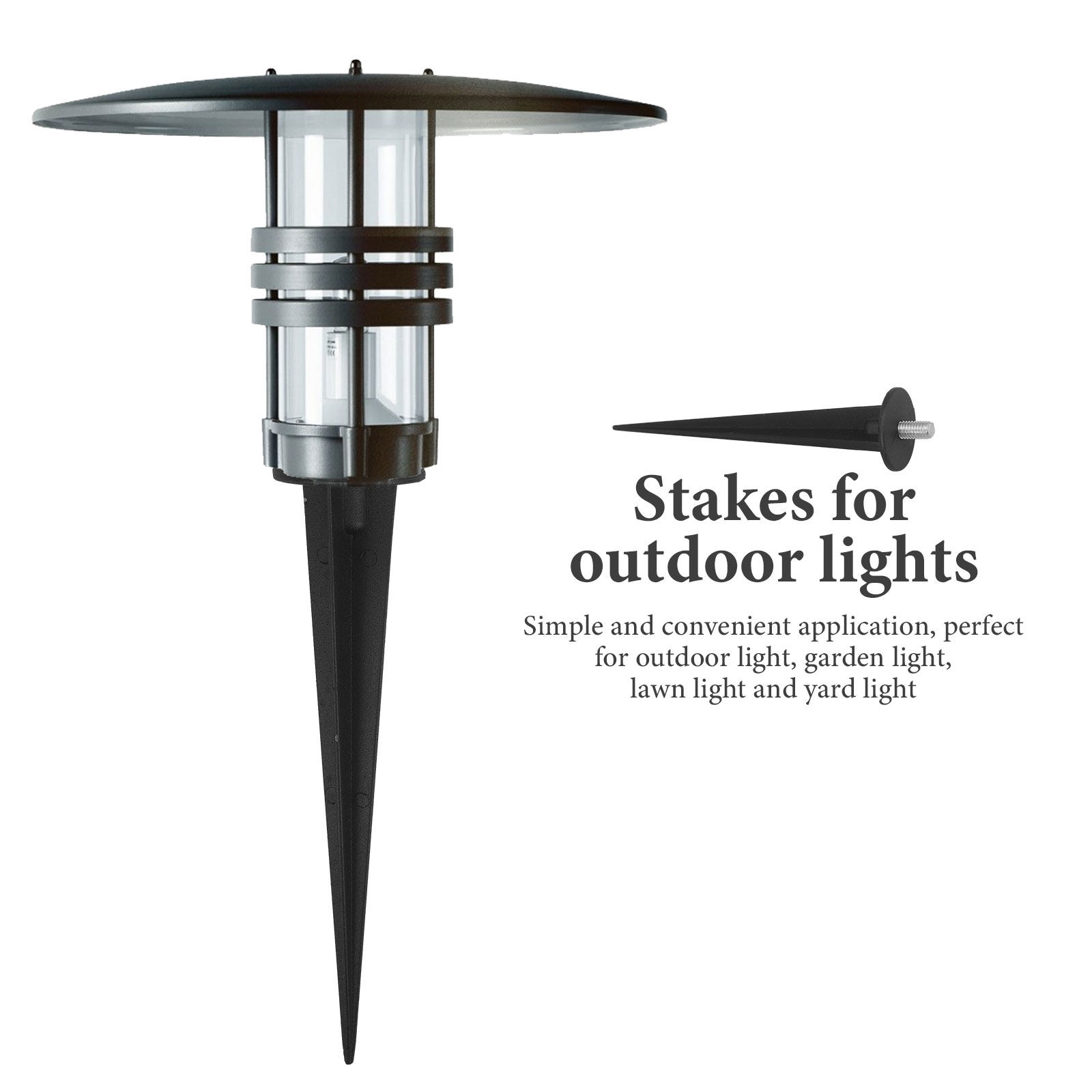 6 stuks grondpennen van alumin - Outdoor Lighting Yard Stakes recensie en prijs