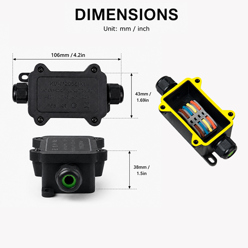 IP68 Waterdichte Junction Box  - Outdoor Lighting Pole recensie en prijs