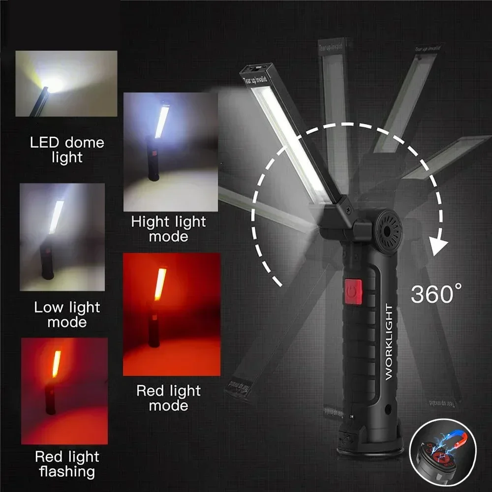 LED COB-zaklamp USB oplaadbare - Outdoor Lighting B&Q recensie en prijs
