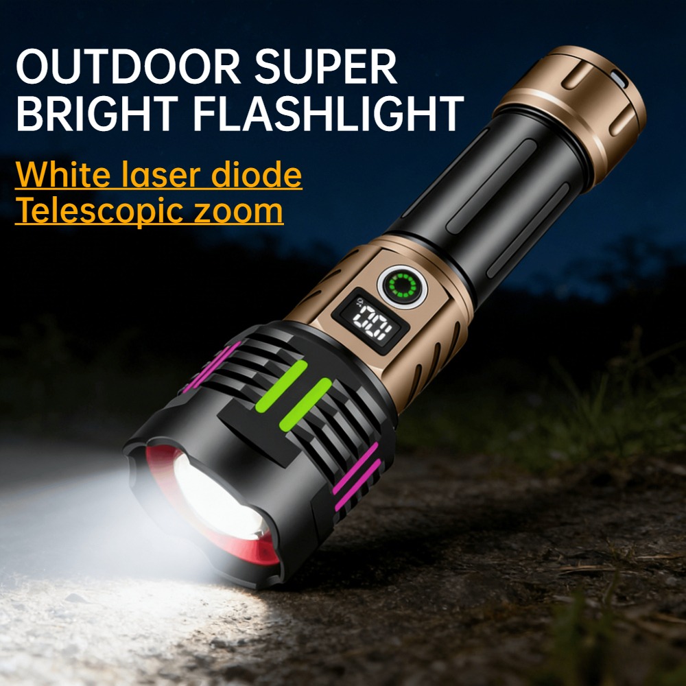 Superhelder wit licht LED-zakl - Outdoor Lighting Types recensie en prijs