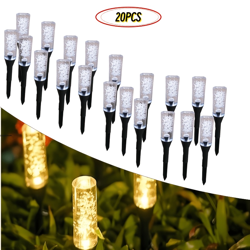 Solar Bubble Tube Solar Pathwa - Outdoor Lighting Yard Stakes recensie en prijs